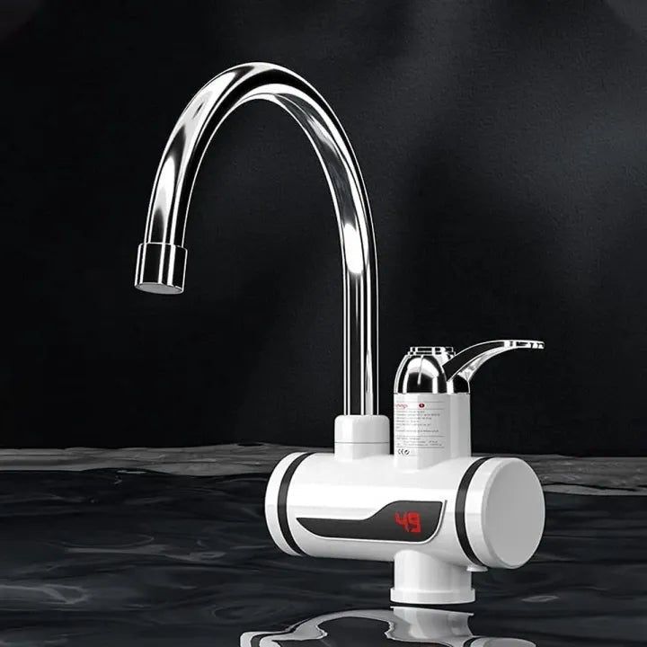 Instant Hot Water Electric Tap | Digital Display Water Heater Faucet with Shower Head for Kitchen & Bathroom